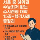 덕성메디 | 서울 중·하위권 수능최저 없는 수시전형 대학 15곳+합격사례 정리