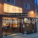봉덕맛길 안내간판1 | 대구 봉덕동 이자카야 하유, 분위기 좋은 봉덕동 맛집 겸 술집 솔직후기