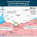 러시아 공격 캠페인 평가, 2024년 6월 5일(우크라이나 전황 이미지