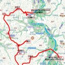 깃대봉[1](238m △금산413) 운학산(360m) 녹두봉(371m) 깃대봉[2](351m△금산412) 진등산(403m)/충남금산 이미지