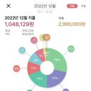 달구지주유소 | &lt;12월 가계부&gt;30대 직장인 한달 생활비 | 위플가계부 | 카라반 여행 | 마켓컬리 장보기💓