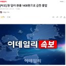 [속보] 원·달러 환율 타임루프 중!!!!!!!!!!!!!!!! 이미지