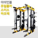 새롬헬스클럽 | 홈짐 스미스머신 추천 [아이언불 듀얼풀리 스미스 하프랙]