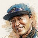 PP수채화 일러스트 초상화 이미지