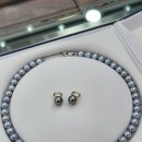 내츄럴9 | 11일 조은진주 회원님께서 아코야 드라마틱한 내츄럴 8-8.5미리 비드와 타히티 9미리 귀걸이 세트 판매후기