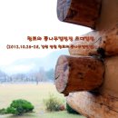 황토와 통나무 캠핑장 이미지