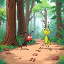 개미와베짱이 이미지