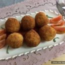 아란치니 만들기 홈브런치 메뉴 찬밥요리 만드는법 이미지