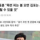 목련과 함께 진 한동훈 "국민께 사과... 비대위원장직 사퇴" 이미지