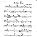 Robbie Williams / Better man 악보 이미지