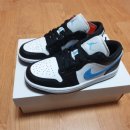 041.DC백화점_경보등_3 | 블루 Jordan 1 Low Black University Blue (DC0774-041) 나이키 드로우 당첨 및 크림 판매 시세/후기