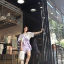 디스커버리 크롭 래쉬가드 세트 입으러 가로수길 매장 여름 수영복 추천