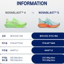 발안에너지 | 아식스 노바블라스트 5 (asics NOVABLAST 5) 구매 및 2달 신고 달려 본 후기