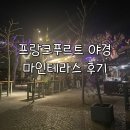 삼회리 강변 자전거길 | 프랑크푸르트 야경 맛집 | 마인강변에 위치한 핫한 리버뷰바 마인테라스 후기