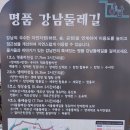 4월 6일 강남명품길 산행 안내 이미지