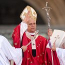 레오 14세 교황, 성령 강림 대축일 미사 주례 이미지