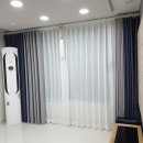 서울 구로 동부에이스 거실암막커튼, 거실장, 슬라이딩붙박이장, 시스템장, 침대, 콤비블라인드, 주방아트보드 설치완료 이미지