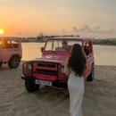 선라이즈 | 나트랑 판랑 사막투어 선라이즈 후기 | 지프차 &amp; 모래썰매 체험 + 사막투어 옷 추천 (산티아고투어)