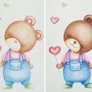 색연필 일러스트 이미지