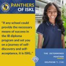 Delphine, one of ISKL’s IB scholars, who joined us in August 이미지