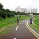 공릉천자전거도로변 이미지