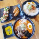 마석 라멘 맛집 하쿠라멘왕 연어롤세트 후기