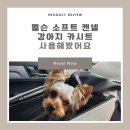 명품켄넬 | 강아지 카시트 내돈내산 멜슨 소프트 켄넬 사용해봤어요