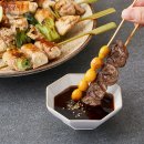 미식당 참나무 초벌 막창 수제 모듬꼬치 세트로 파티요리완성이네요