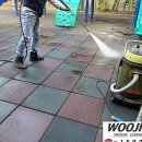 평택도곡초등학교병설유치원 | [4년 전 오늘] [우진CS] 평택 병설유치원 놀이터청소 바닥 탄성매트 고압세척, 잡초제거