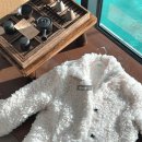 더바넷 에코 퍼자켓 내돈내산 후기 Ivory Bouffant Eco-Fur Jacket