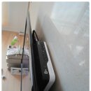 삼성파브 46인치 LED 스탠드TV 타일아트월에 셋톱박스 안보이게 벽걸이티비 설치/김포시 구래동 자연&e편한세상 이미지