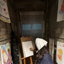 효진토탈패션 | 바잘 모자 VA 커브드 오벌 메탈 레이스 반다나 화이트 여름 데일리룩
