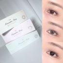 렌즈타운 자연스러운 브라운 그레이 블랙 렌즈 추천 로맨티링 원데이 착용 후기 데일리로 좋아!