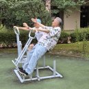 야외건강헬스 &amp; 황토방길(지압로) 이미지