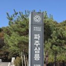 파주시 삼릉 (공릉- 조선8대 예종 첫번째 왕비 장순왕후 릉 ) 여행후기, 26,10,27,화 이미지