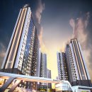 sk view 아파트 앞 이미지