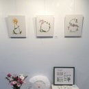 정원의 꽃을 수놓는 프랑스자수 이미지