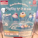 네모연구소 | 산리오 반짝반짝 ❄남극 피규어 가챠! 폼폼푸린X헬로키티 남극 변신 실물 후기 (feat. 낭만네모 연구소)