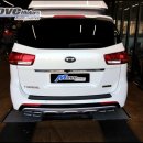 오명자동차공업사 | 부산 올뉴 카니발 보험수리 AMG 사각팁 커버팁 머플러팁 시공 후기