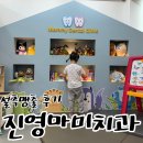 진영유치원 | 진영마미치과의원 7살 유치 빠지기 전 영구치 나온 설측맹출 발치 웃음가스 후기