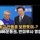 민주당 586운동권,반미투사 영입 이미지