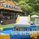 운문로 | 청도 포레스테이 캠핑장 후기ㅣ카라반 펜션 캠핑 계곡 수영장까지
