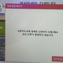 신한카드 안돼 얘들아 참고 이미지