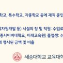 세종대학교 교육대학원 | 2026년 후기 세종대학교 교육대학원 모집공고