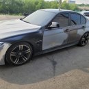 bmw f30 320d 사고수리 및 전체 랩핑 작업 이미지