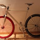 [판매완료] fixed gear /White&amp;Black / prame : 55 이미지