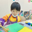 작은붓큰꿈미술교습소 | 대구 북구 칠곡 미술학원｜유치부 발렌타인 케이크 만들기🎂 입체 미술 수업