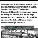 하이퍼루프 고속열차는 이미 18세기 발명 이미지