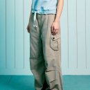 더콜디스트모먼트 베이지 카고팬츠 실착 후기 | TCM pleated cargo pants (beige) 26022369