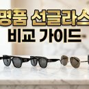 에르안경원 | 명품 선글라스 브랜드 5개, 가격·품질·스타일 실속 비교